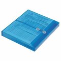 Made-To-Stick 753001 11.62 in. Poly String-Tie Side Loading Expansion Envelope  Blue MA3205505
